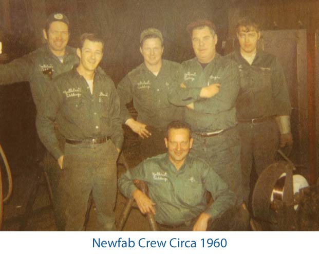 NEWFAB Crew Circa 1960